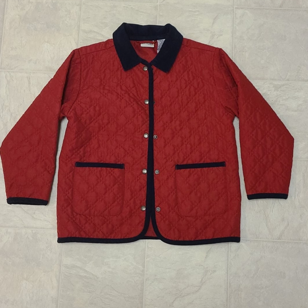 📌Host Pick L.L. Bean Red Jacket Sz M 10/12